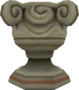 Rendered model of a torch from Super Mario Galaxy.