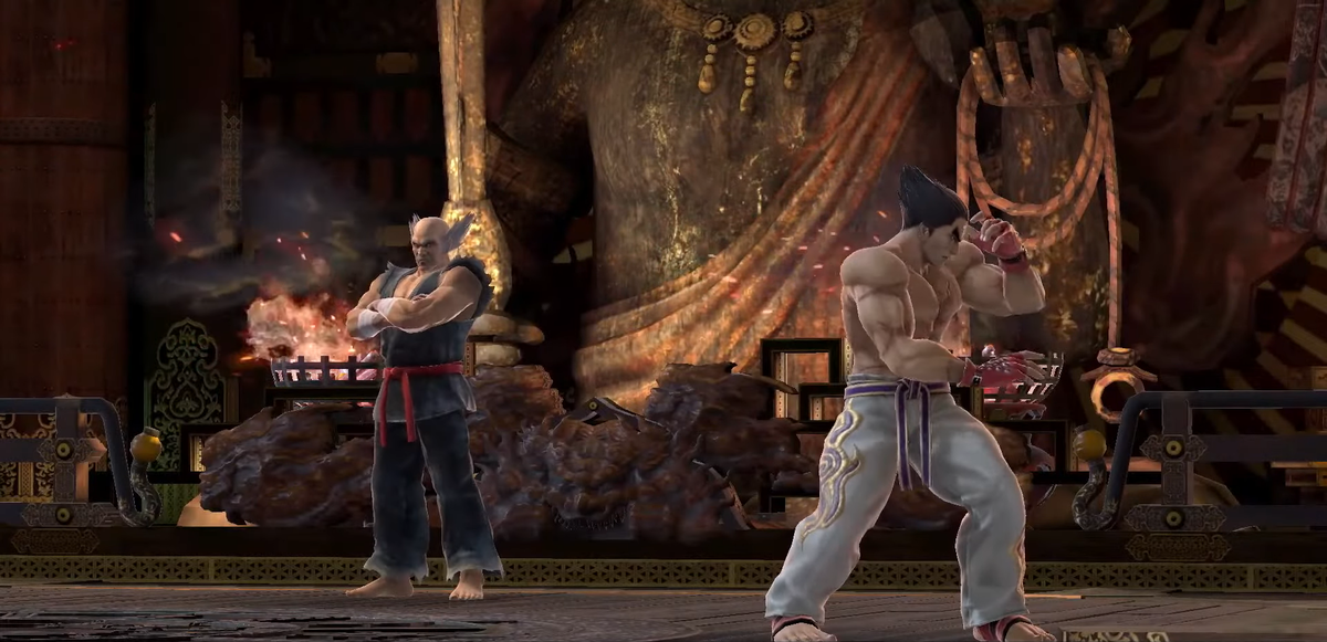 File:SSBU Mishima Dojo Heihachi Cameo.png - Super Mario Wiki, the Mario ...