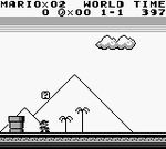 Mario in Birabuto Kingdom:  World 1-1.