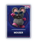 The Mouser card from The Super Mario Galaxy Movie Collectible Cards