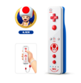 Toad-themed Wii Remote
