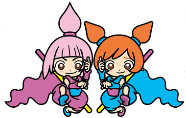 Kat & Ana artwork for WarioWare: Get It Together!