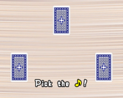 In the Cards in WarioWare: Smooth Moves.