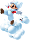 Artwork of Cloud Mario from Super Mario Galaxy 2