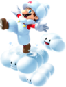 Artwork of Cloud Mario from Super Mario Galaxy 2