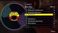 The disc for the song "Kong Bananza" in Donkey Kong Bananza