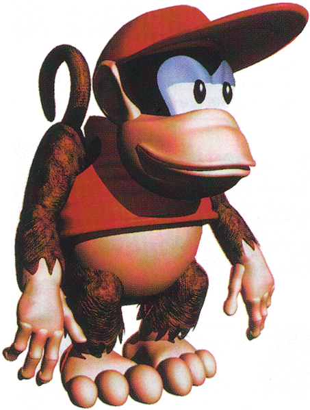 File:Diddy side DKC art.png