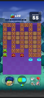Stage 148 from Dr. Mario World