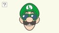 Luigi wearing sunglasses