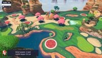 Hole 16 of Shelltop Sanctuary's Special layout from Mario Golf: Super Rush