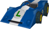 The model of the Streamliner from Mario Kart DS