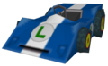 The model of the Streamliner from Mario Kart DS
