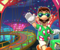 The course icon with Luigi (Vacation)