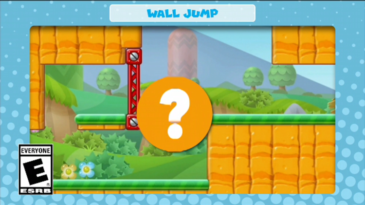 A frame of the video shown with the sixth question in Mini Mario & Friends: amiibo Challenge Trivia Quiz