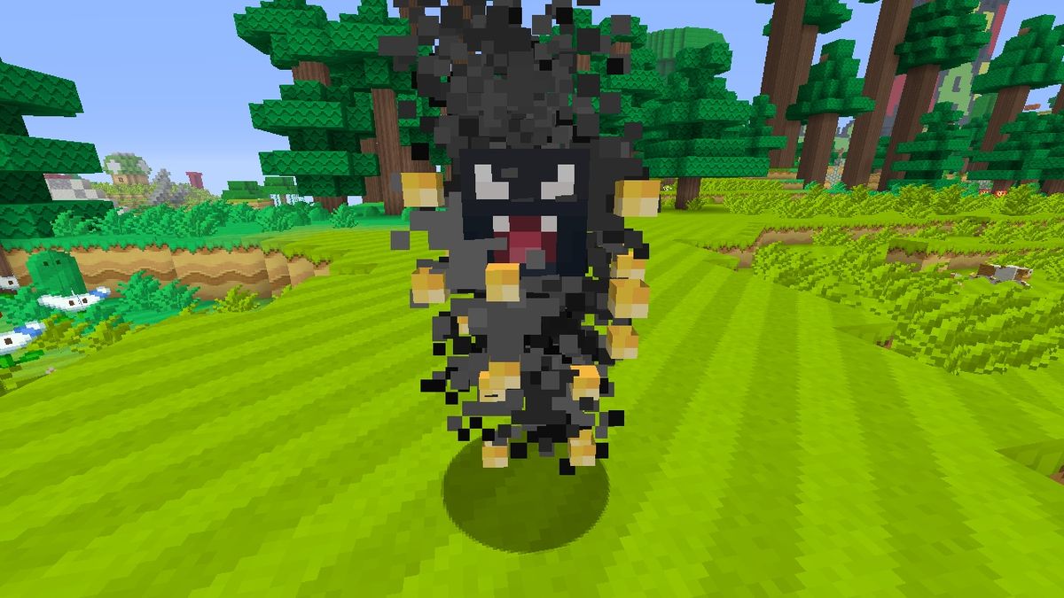 File:Minecraft Mario Mash-Up Flame Chomp.jpg - Super Mario Wiki, the ...