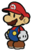 Mario in Paper Mario: Color Splash