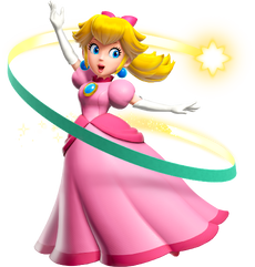 Artwork of Princess Peach from Princess Peach: Showtime!