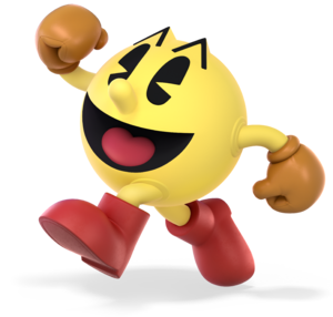 Pac-Man from Super Smash Bros. Ultimate