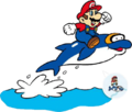 Artwork from Super Mario World