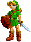 Young Link's spirit sprite from Super Smash Bros. Ultimate