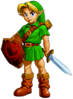 Young Link's Spirit sprite from Super Smash Bros. Ultimate