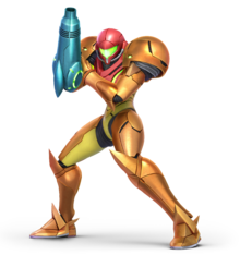 Samus from Super Smash Bros. Ultimate