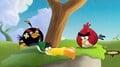 Maybe don't climb up the slingshot while a Bird prepares to launch...