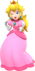 Artwork of Princess Peach from Super Mario Party