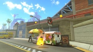 A Yoshi's location in Mario Kart World