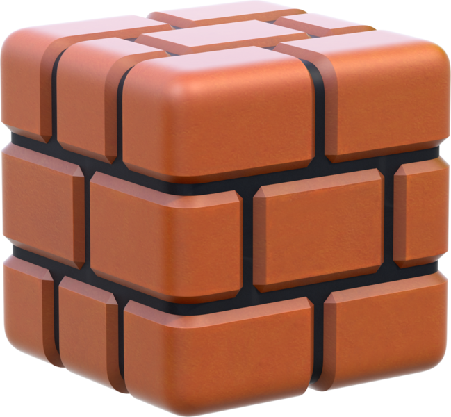 File:Brick Block Artwork - Super Mario 3D World.png