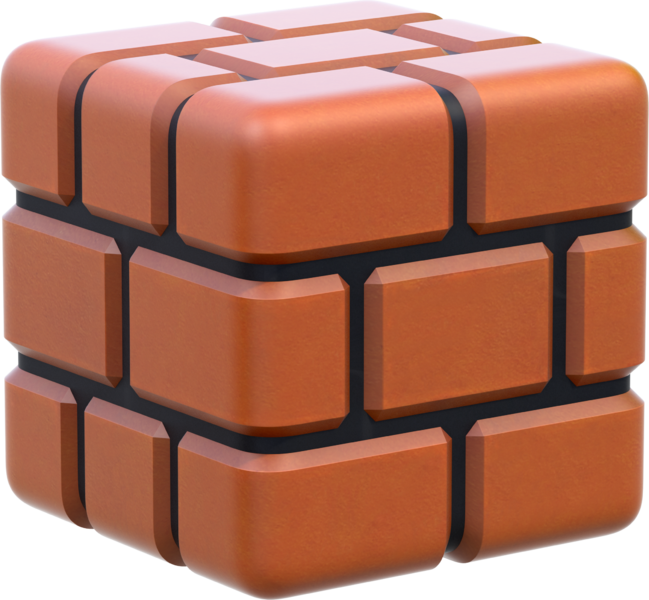 File:Brick Block Artwork - Super Mario 3D World.png