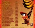 Back cover of the Donkey Kong 64 Official Soundtrack