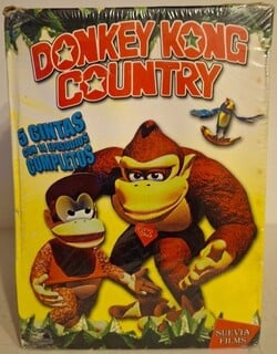 Donkey Kong Country Latin American VHS (front)
