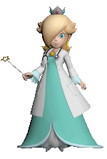Animated image of Dr. Rosalina from Dr. Mario World