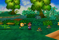 Mario and Watt in Jade Jungle