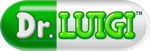 English logo for Dr. Luigi.