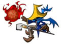 Black Mage's artwork for Mario Hoops 3-on-3.
