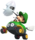 Artwork of Baby Luigi, from Mario Kart 8.