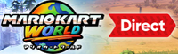 Mario Kart World Direct Japanese logo