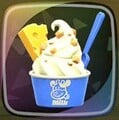 A Moo Moo Milk cup of yogurt in Mario Kart World