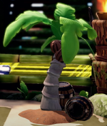 Jungle Retreat goal-line decoration