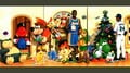 1998 Christmas poster from Nintendo of America