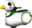 The model for Baby Luigi's Quacker from Mario Kart Wii