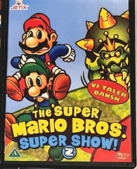 Cover for The Super Mario Bros. Super Show! Danish DVD.