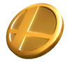 Artwork of a Trophy Stand from Super Smash Bros. Brawl.