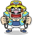 Wario art for WarioWare: Move It!