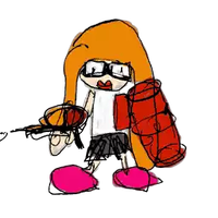 An amiibo drawing in WarioWare Gold