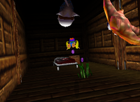 A set of purple Banana Coins in Gloomy Galleon.
