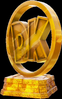 Statue of DK Coin from Donkey Kong Bananza