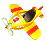 A Plane from Diddy Kong Racing.